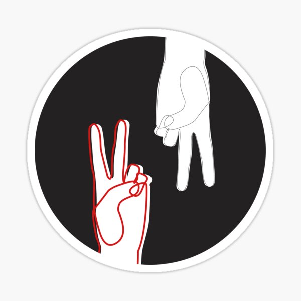 Visual Voices Logo Sticker