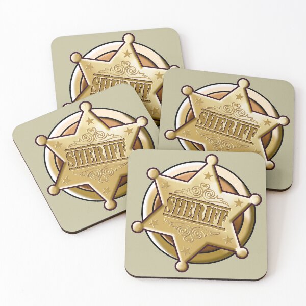 Item preview, Sheriff star designed and sold by Mike-vom-Mars.