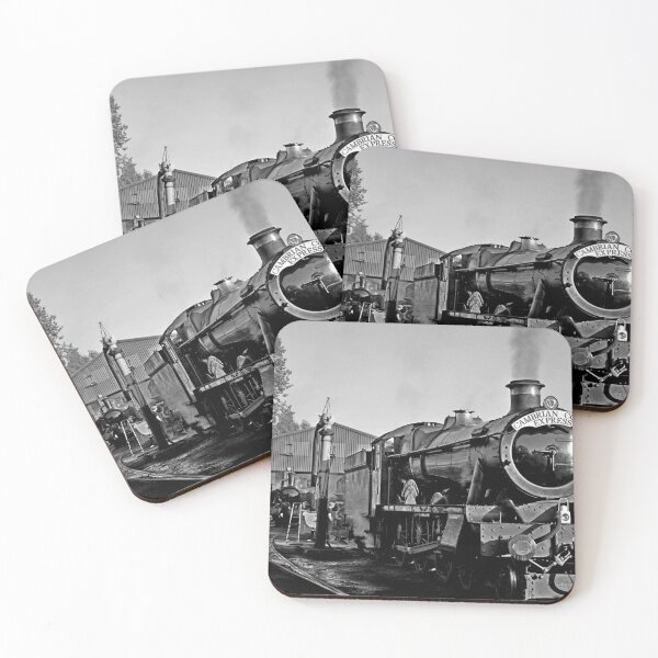 Item preview, GWR steam loco 6960 Raveningham Hall at Bridgnorth loco shed designed and sold by Random Railways.