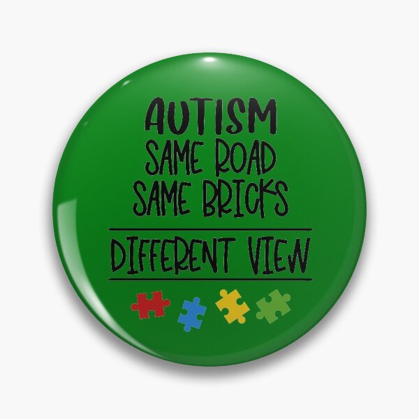 Item preview, Autism same road same bricks different view designed and sold by Inspireaglow.