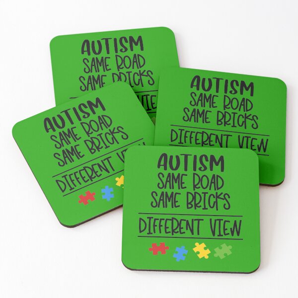 Item preview, Autism same road same bricks different view designed and sold by Inspireaglow.