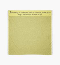 The Entire Bee Movie Script Scarf