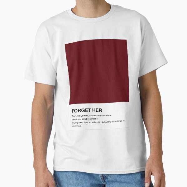 Item preview, Forget Her Jeff Buckley Lyrics Pantone designed and sold by aikaw.