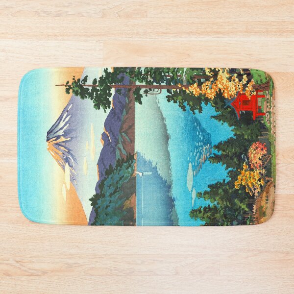 Item preview, Tsuchiya Koitsu - Lake Ashi in the Hakone Hills designed and sold by ArtExpression.