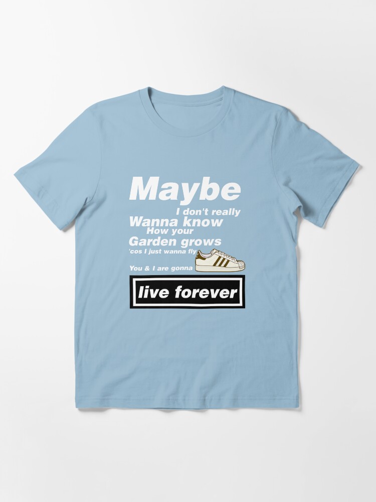 oasis live forever t shirt