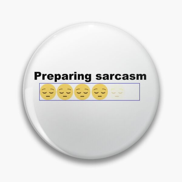 Item preview, Preparing Sarcasm emoji designed and sold by ScrappyDesigns.