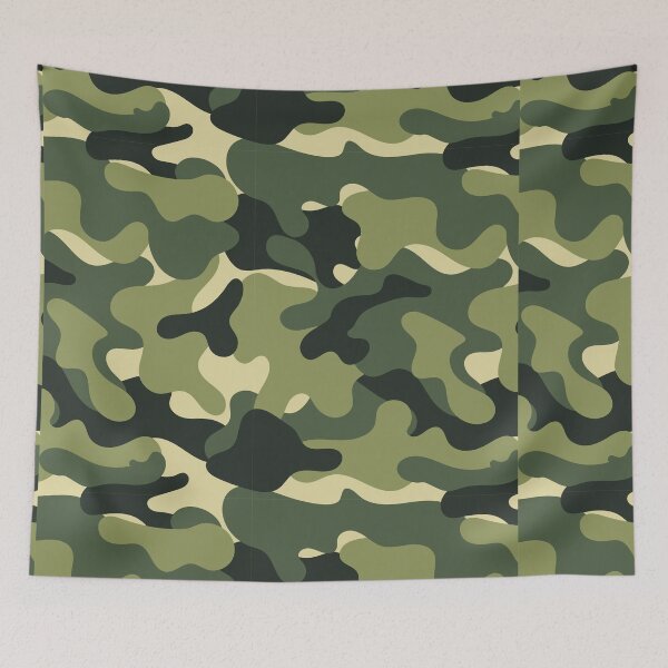 Item preview, Camouflage Pattern Dark Green Military Army designed and sold by SuperFreshArt.