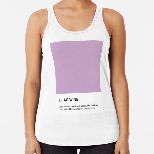 Jeff Buckley Lilac Wine Lyrics Pantone Tote Bag for Sale by aikaw