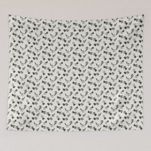 Item preview, Black and White Butterflies on Hybiscus designed and sold by STHoganArtist.