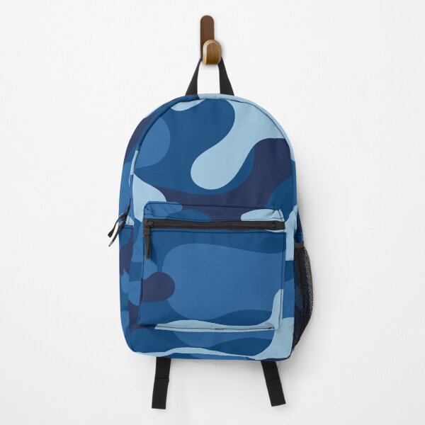 Item preview, Camouflage Pattern Navy Blue Military designed and sold by SuperFreshArt.