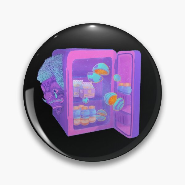 Item preview, Pastel aesthetic mini Fridge, Galaxy fridge designed and sold by RicePaste.