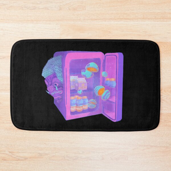 Item preview, Pastel aesthetic mini Fridge, Galaxy fridge designed and sold by RicePaste.