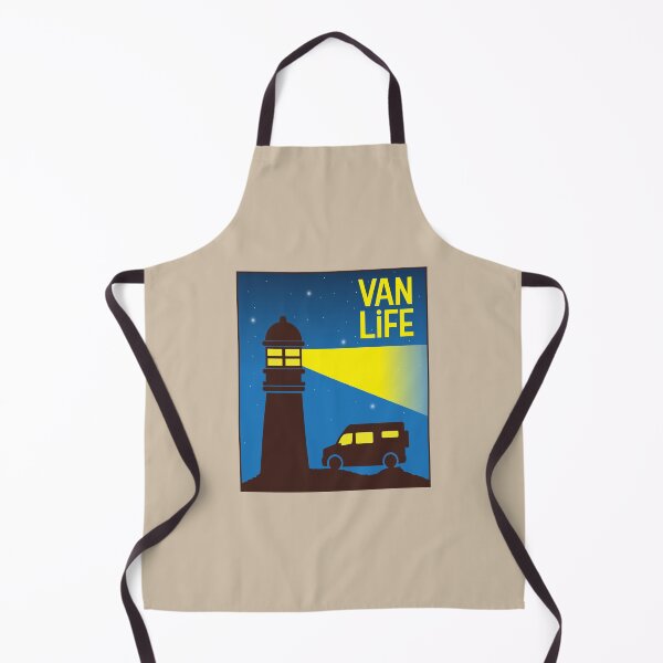 Item preview, Van and the Lighthouse - Van Life designed and sold by pixelinga.