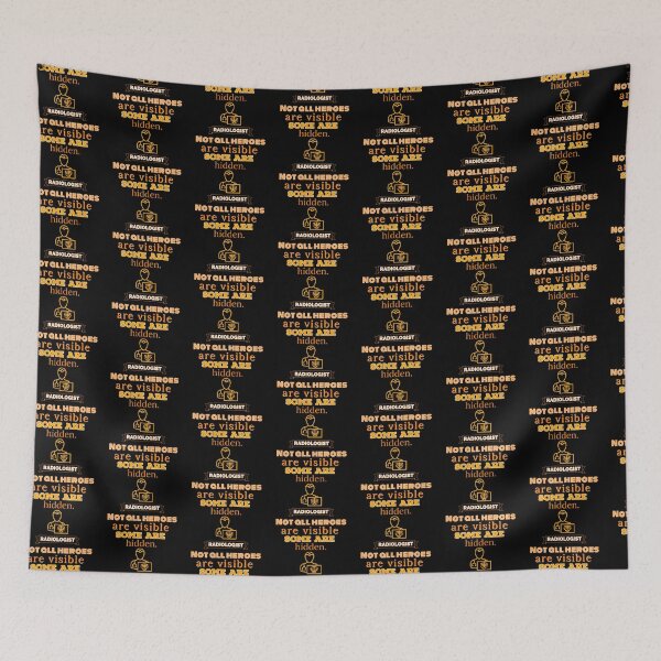 Item preview, not all heroes are visible, some are hidden. Radiologist designed and sold by doctors-apparel.
