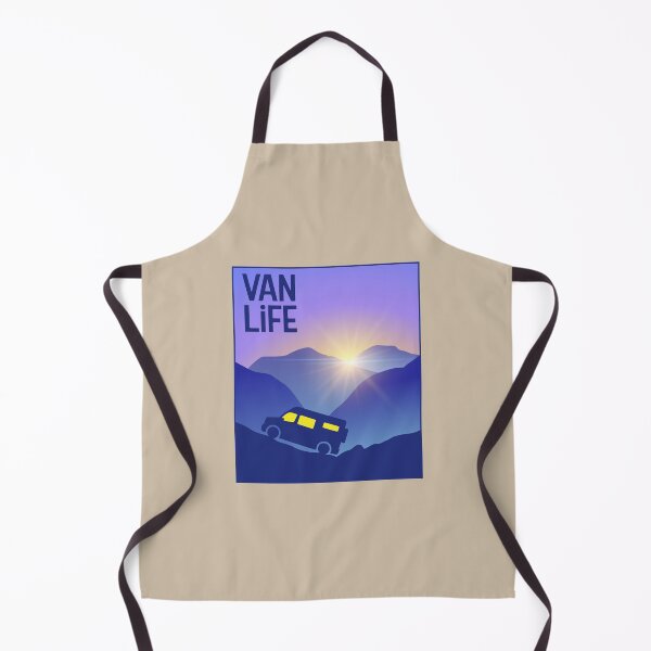 Item preview, Van and the Mountain Sun - Van Life designed and sold by pixelinga.
