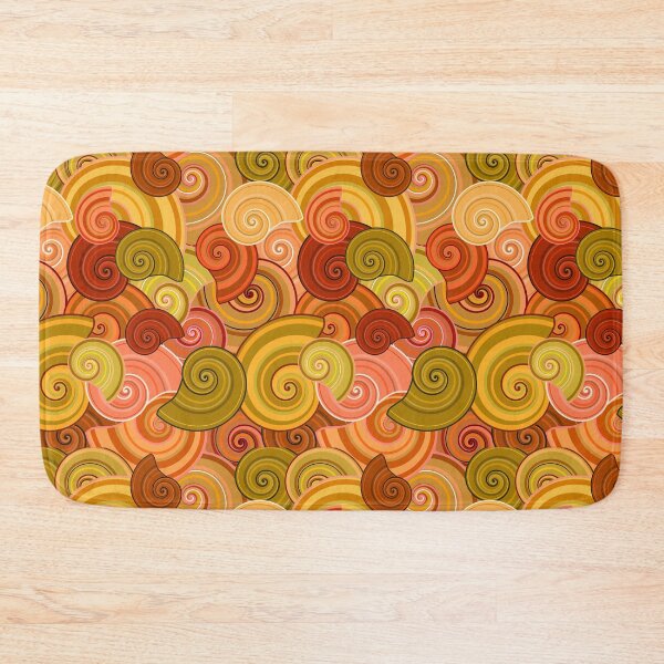 Item preview, Orange Red Yellow Green Shells designed and sold by LADYGOODMOOD.