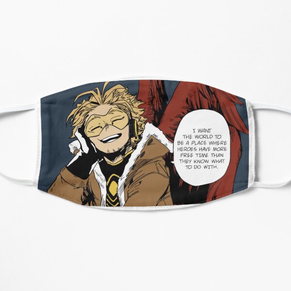 BNHA Hawks Chill Flat Mask