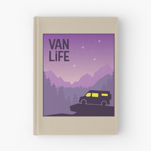 Item preview, Van in the Purple Mountains - Van Life designed and sold by pixelinga.
