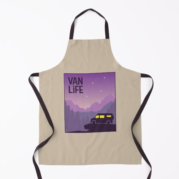 Item preview, Van in the Purple Mountains - Van Life designed and sold by pixelinga.