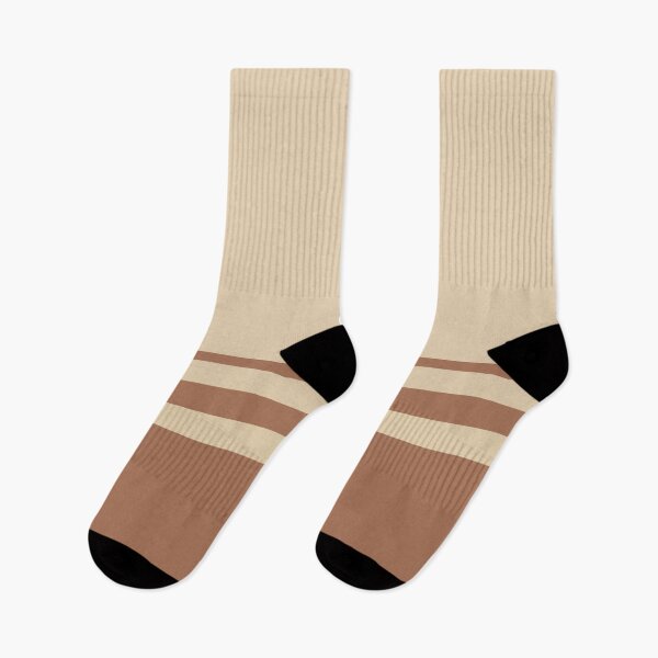 Item preview, Terra-cotta stripes on a cool cream background  designed and sold by PetaJaneHome.