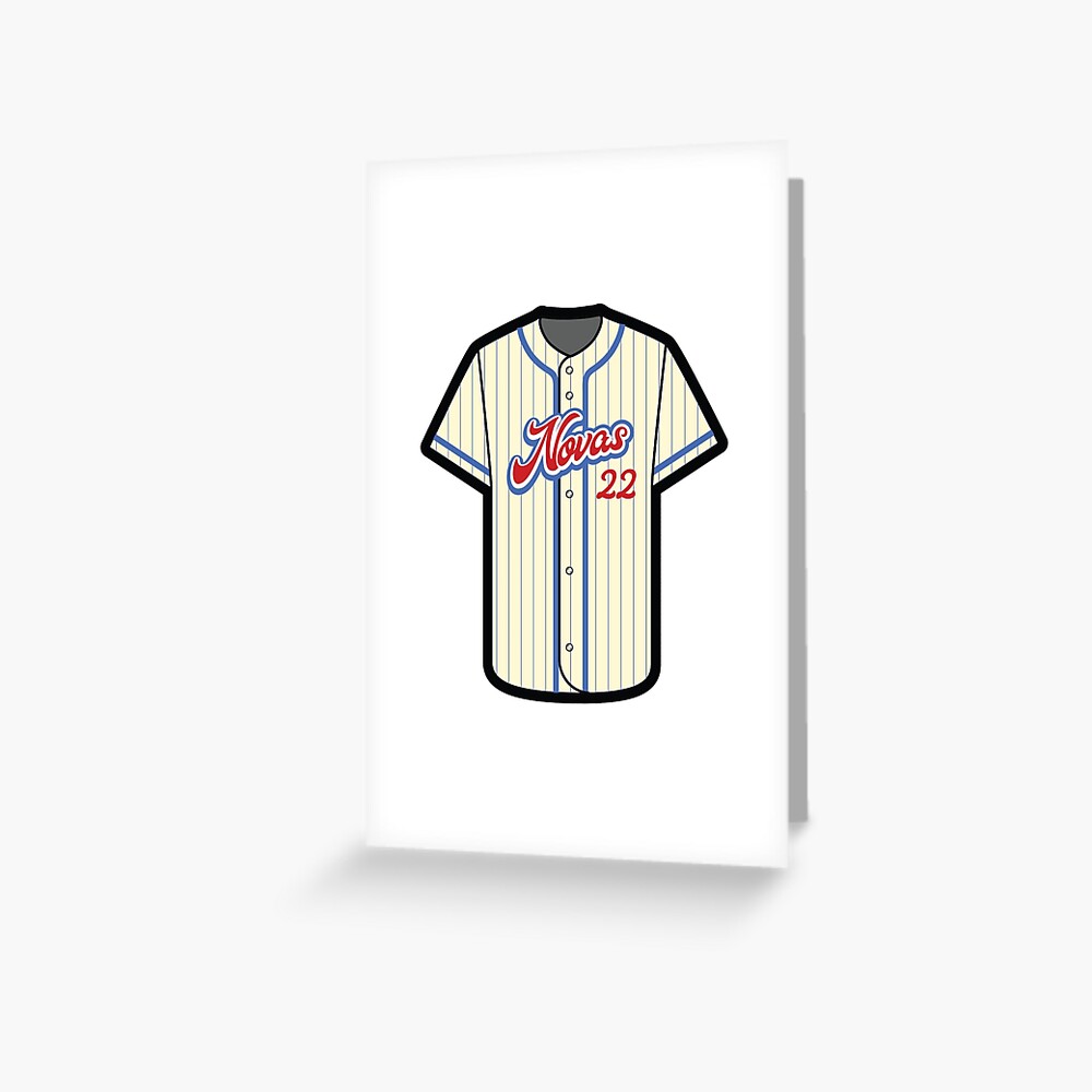 Simple Black and White Baseball Jersey Back Sticker for Sale by gary28