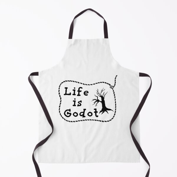 Item preview, Life is Godot designed and sold by Merry Blacksmith.