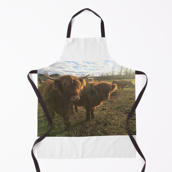 Item preview, Scottish Highland Cattle Calves 1843 designed and sold by SaarelaHighland.