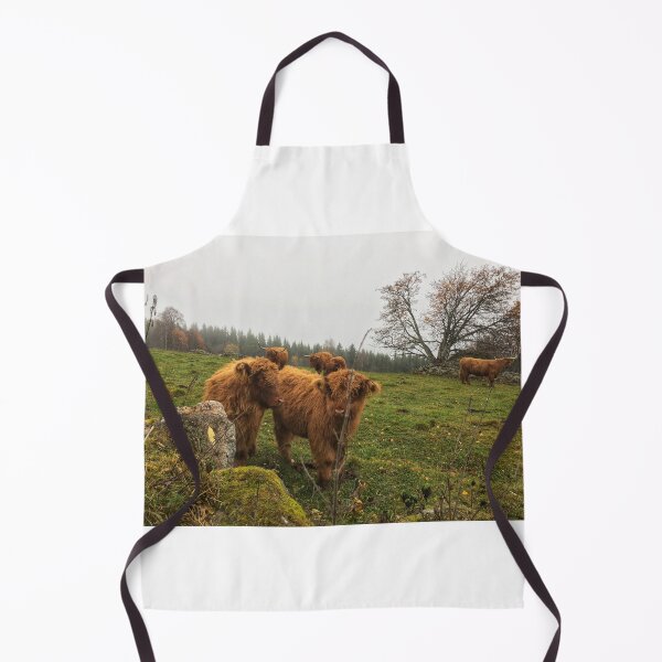 Item preview, Scottish Highland Cattle Calves 1839 designed and sold by SaarelaHighland.