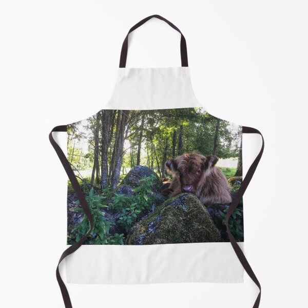 Item preview, Scottish Highland Cattle Calf 1813 designed and sold by SaarelaHighland.
