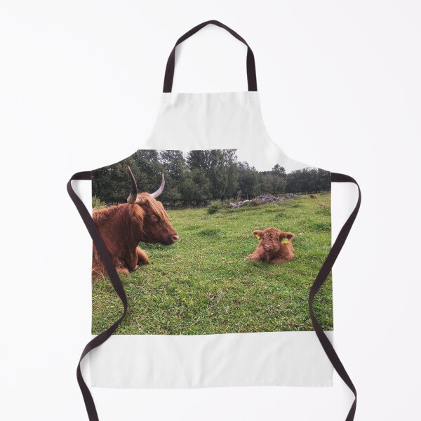 Item preview, Scottish Highland Cattle Calf 1807 designed and sold by SaarelaHighland.