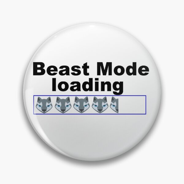Item preview, Beast Mode loading emoji designed and sold by ScrappyDesigns.