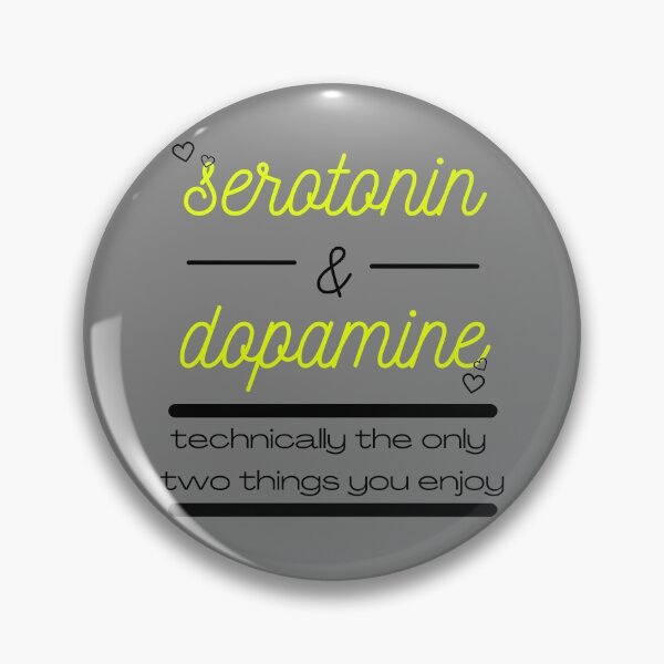 Item preview, Funny science - Serotonin & dopamine  designed and sold by CINE-STORE.