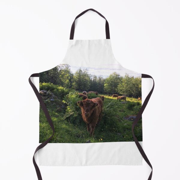 Item preview, Scottish Highland Cattle Calf 1783 designed and sold by SaarelaHighland.