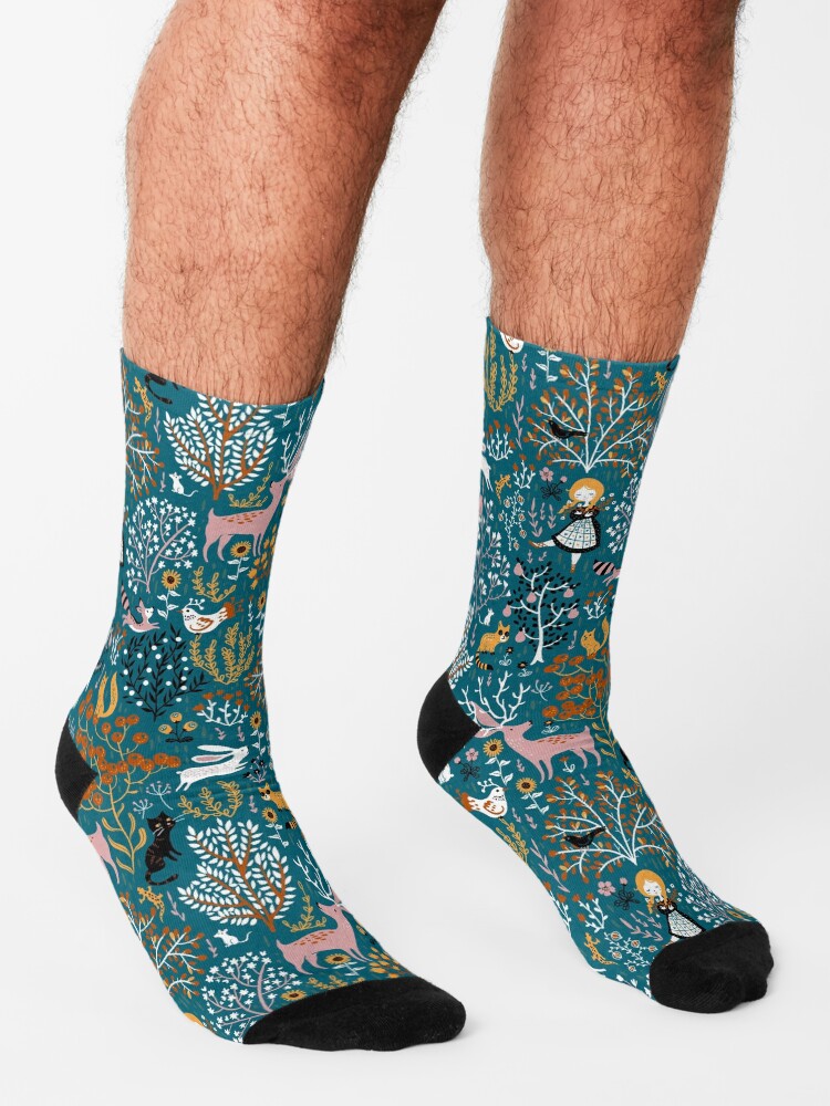 "Country dreams" Socks for Sale by gaiamarfurt Redbubble