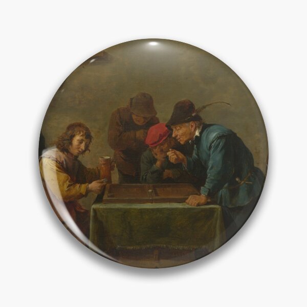 Item preview, David Teniers The Younger - Backgammon Players designed and sold by artcenter.