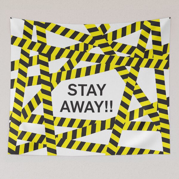 Item preview, stay away please designed and sold by piakestore.