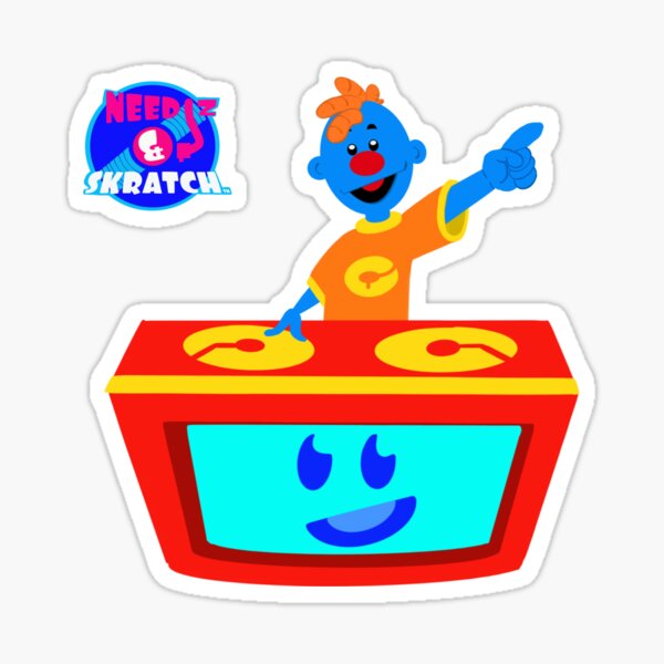 Skratch ready to jam Sticker