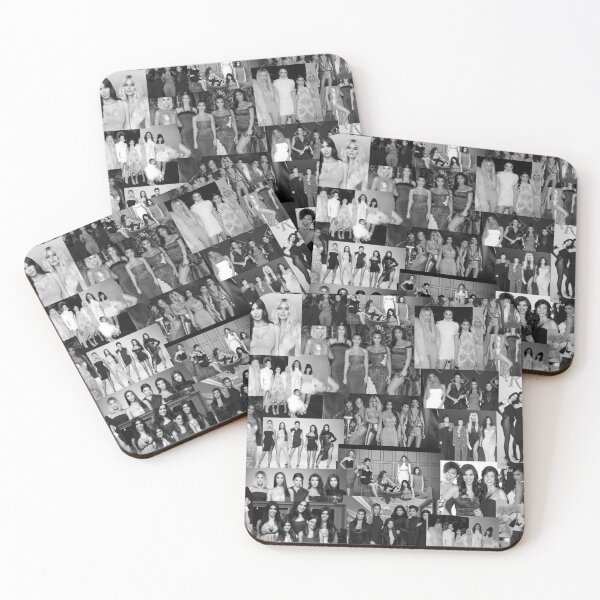 Item preview, Kardashian and Jenner black and white collage  designed and sold by oceansunflowers.