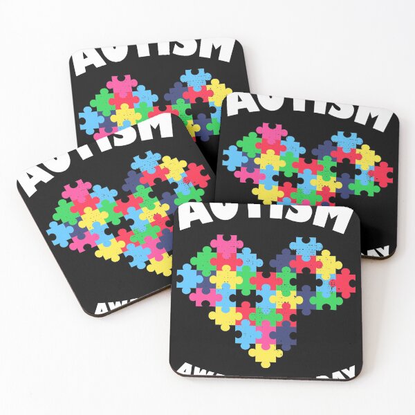 Item preview, Bee Kind Beautiful Autism Awareness Gift gift design Puzzle graphic designed and sold by Lisbob.