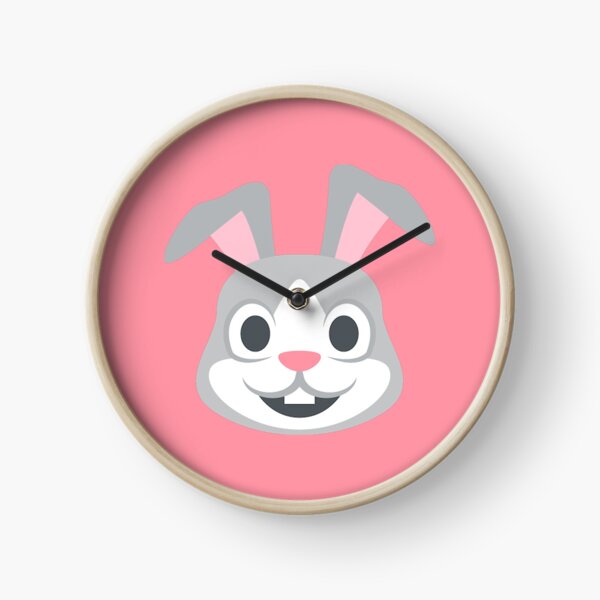 Rabbit Emoji Clocks for Sale