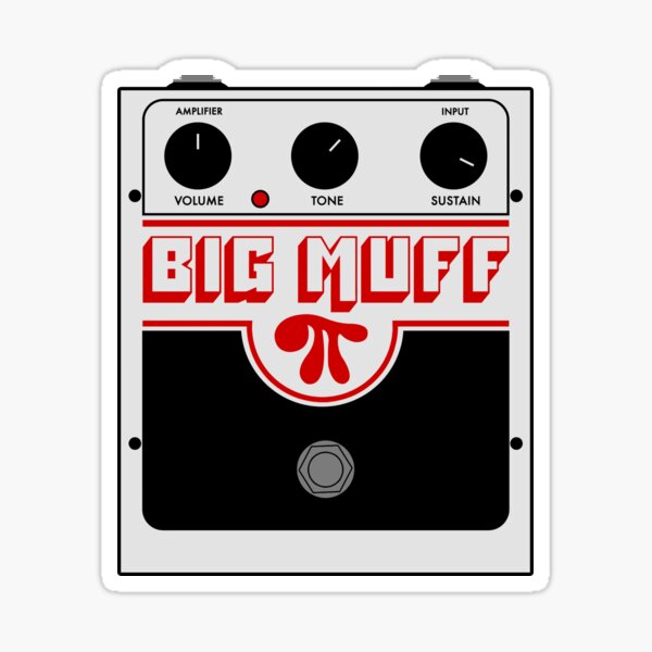 Guitar Pedal Stickers Redbubble