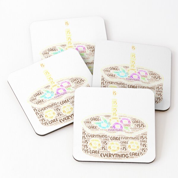 Item preview, Everything Is Cake designed and sold by dadthebubblegut.