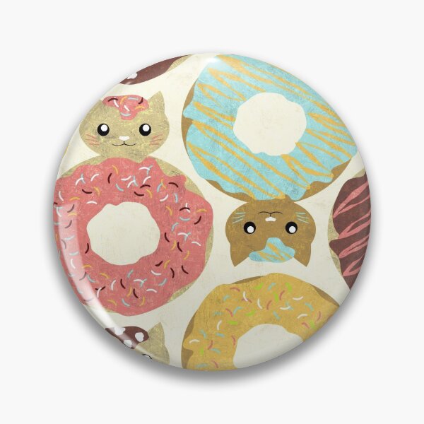 Item preview, donut cats designed and sold by Gaia Marfurt.