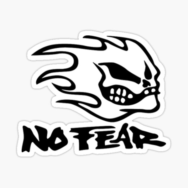 No Fear Stickers for Sale