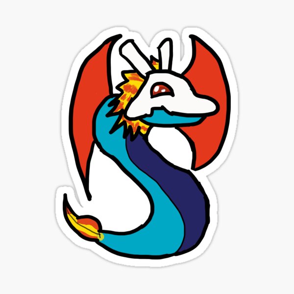 Airdramon Sprite (Digimon) Sticker