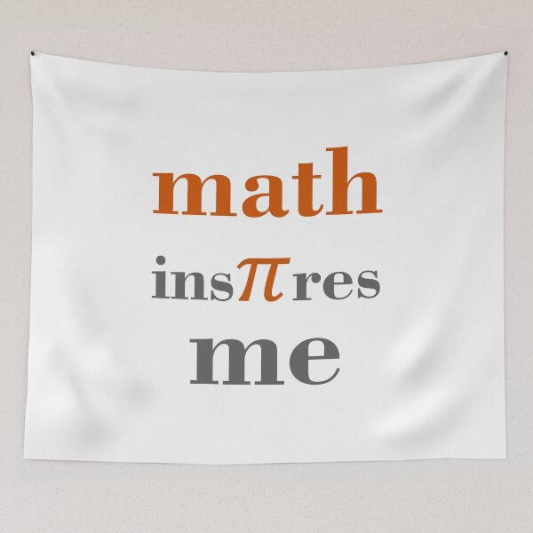 Item preview, Math Inspires Me Pi Day designed and sold by asmmdesign.