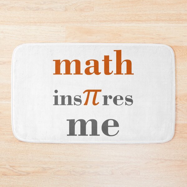 Item preview, Math Inspires Me Pi Day designed and sold by asmmdesign.