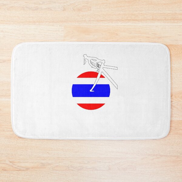 Item preview, Road Bicycle Thai Flag designed and sold by RabeDesigns.