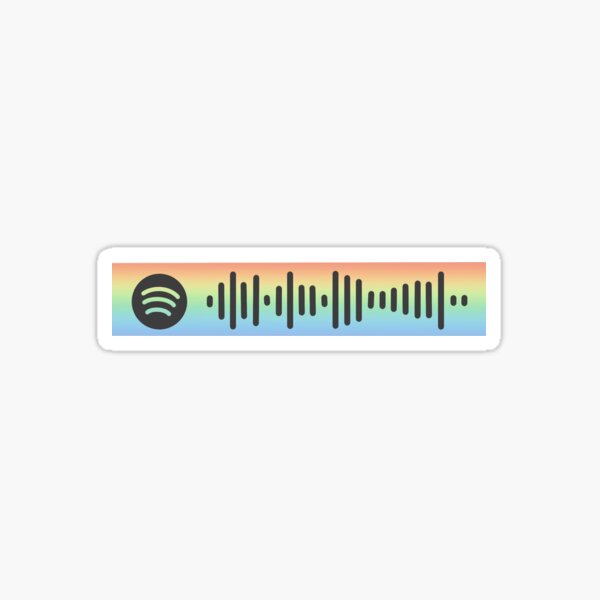F*ck Donald Trump Spotify Scan Code - FDT by Nipsey Hussle and YG Sticker