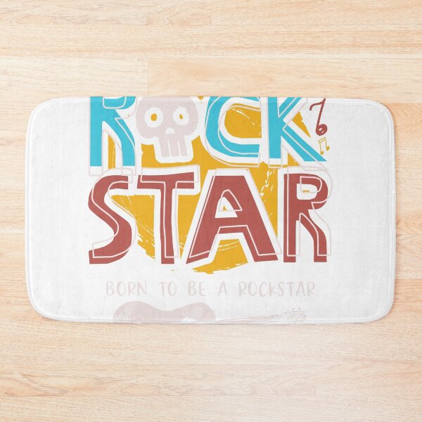 Item preview, Born To Be A Rockstar design, Rock and Roll gift, Rock On print designed and sold by Lisbob.